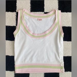 guess sweater tank